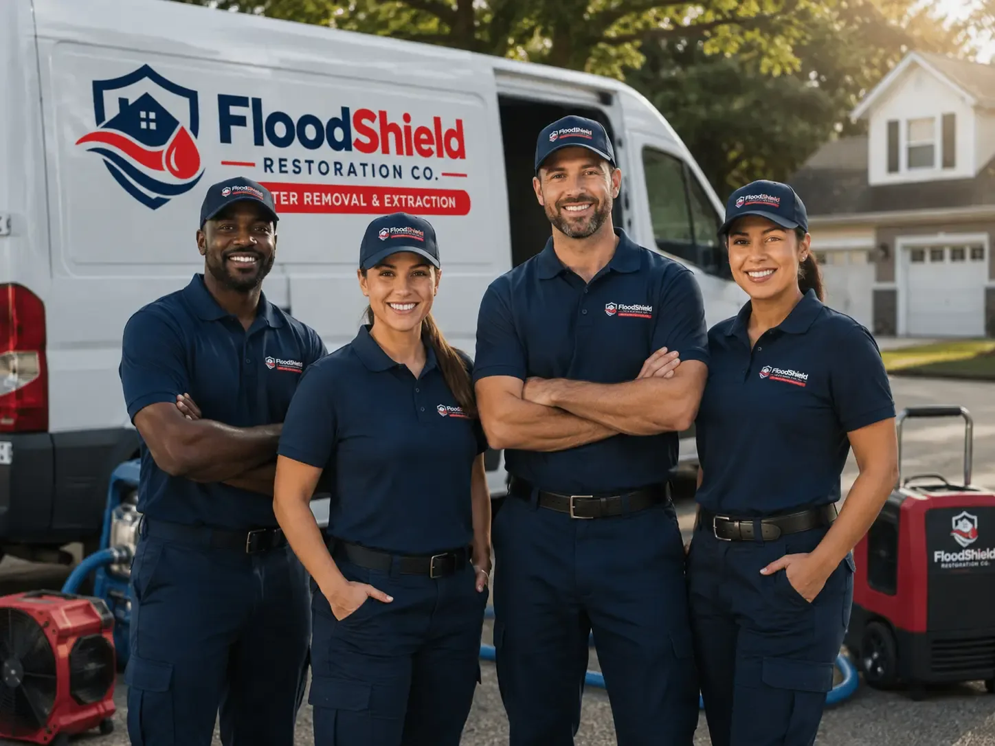 Flood Damage Restoration company in Rice Lake, WI